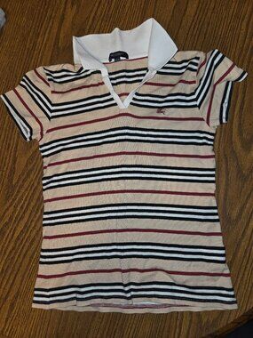 Womens Burberry shirt 150a